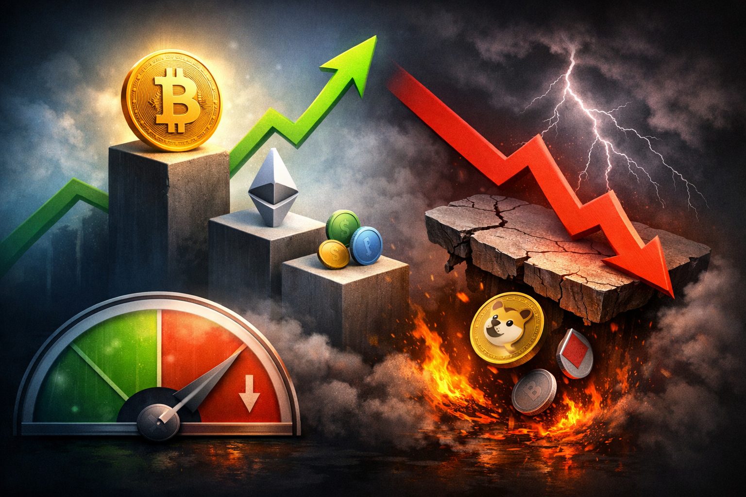 Crypto kleurt groen: Bitcoin stijgt naar $92.996 terwijl altcoins volgen