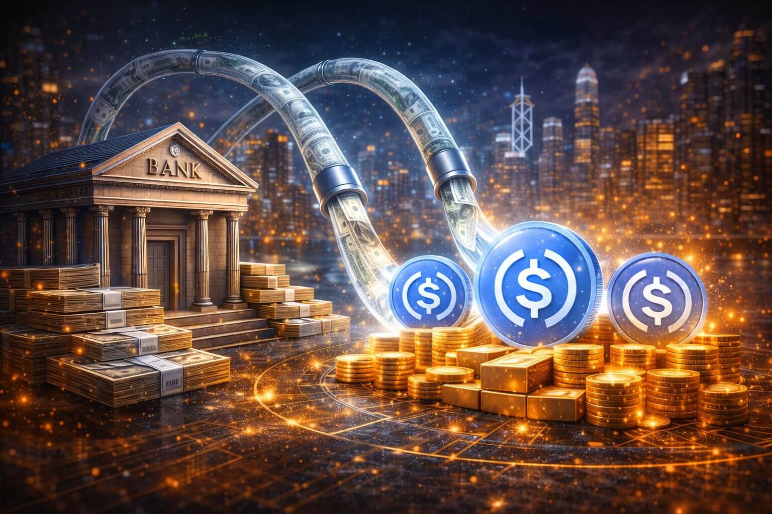 Stablecoins bedreigen banken: $500 miljard aan spaargeld in gevaar