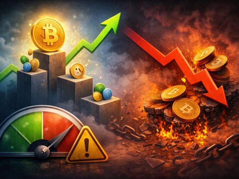 Sui en Render stijgen explosief, Bitcoin blijft stabiel