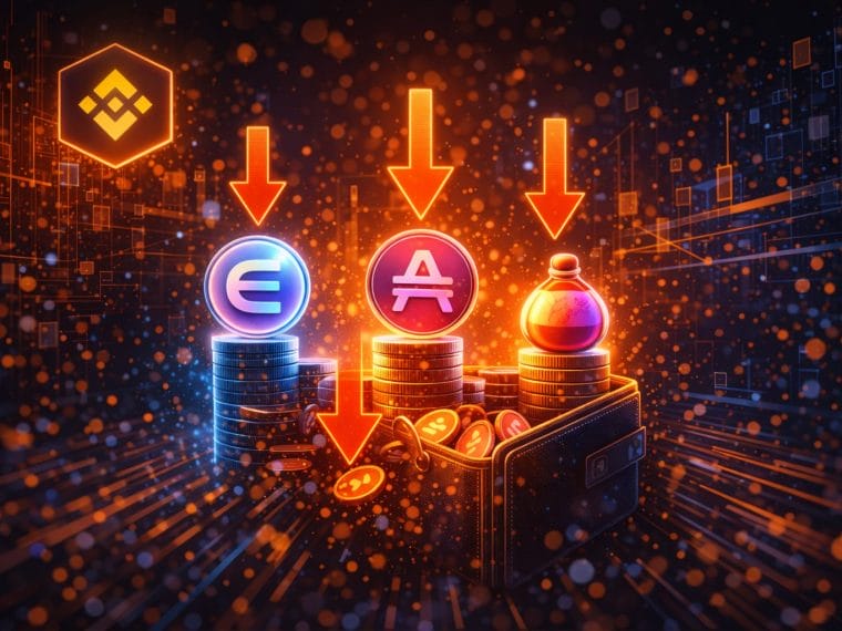 Netflow data wijst op aankomende altcoin volatiliteit begin 2026