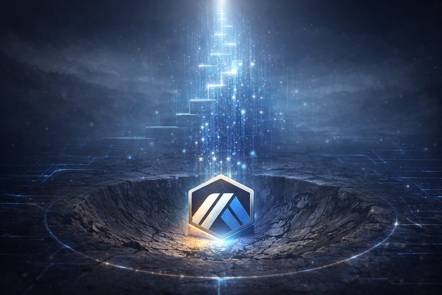 Arbitrum koers op dieptepunt terwijl netwerkgebruik blijft groeien