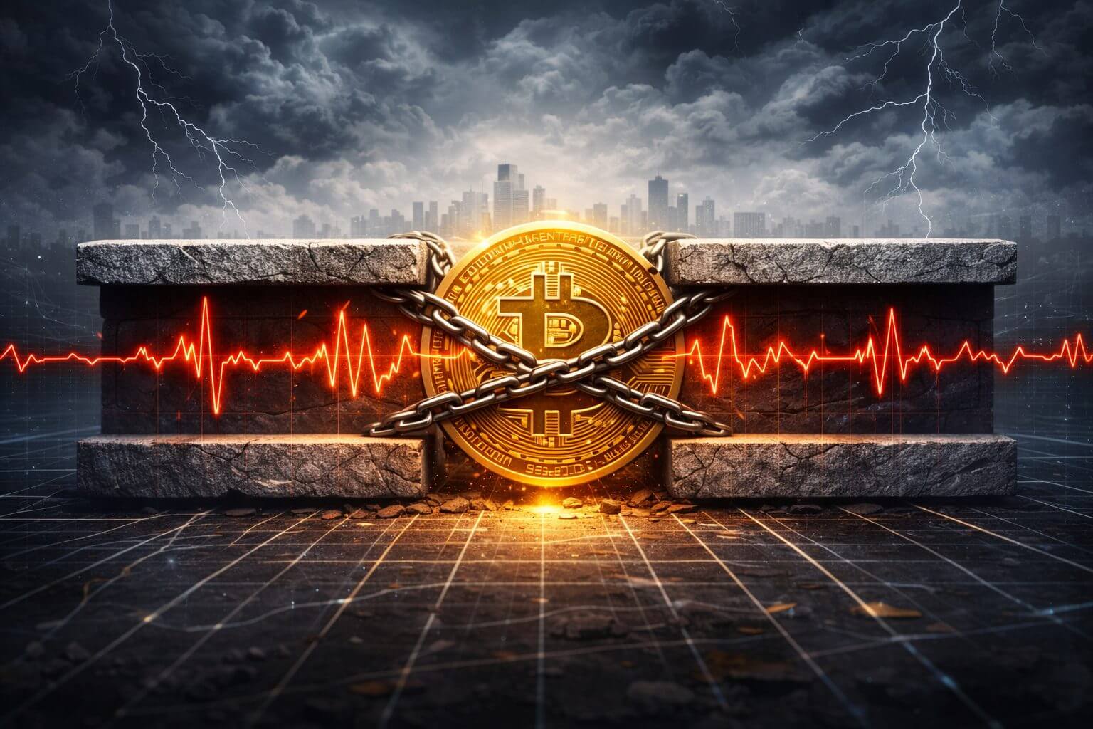 Bitcoin zit muurvast, maar een uitbraak lijkt nabij