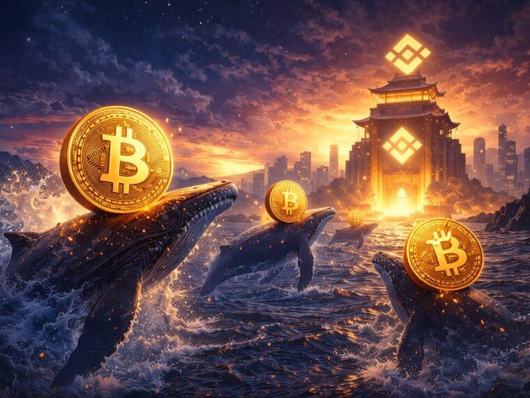 Whales sturen recordhoeveelheden Bitcoin naar Binance
