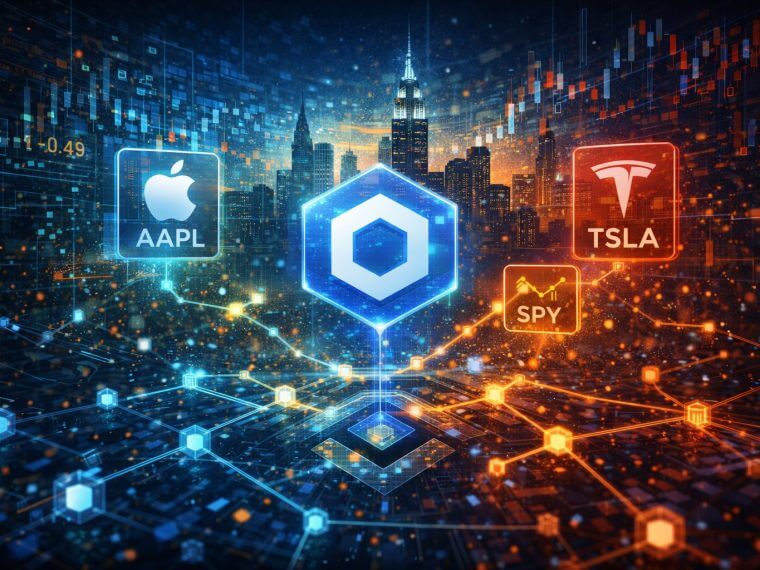 chainlink us equities onchain
