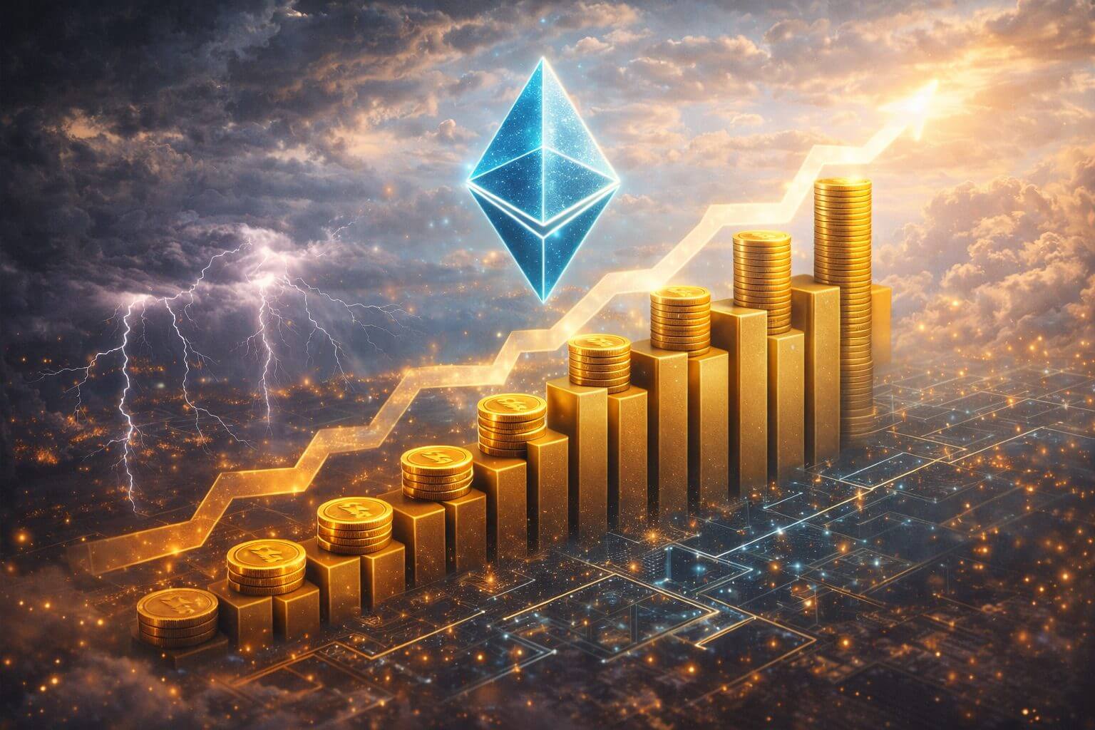 Langetermijnhouders blijven ETH kopen ondanks prijsdruk