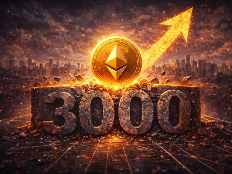 ethereum breaks 3000 barrier