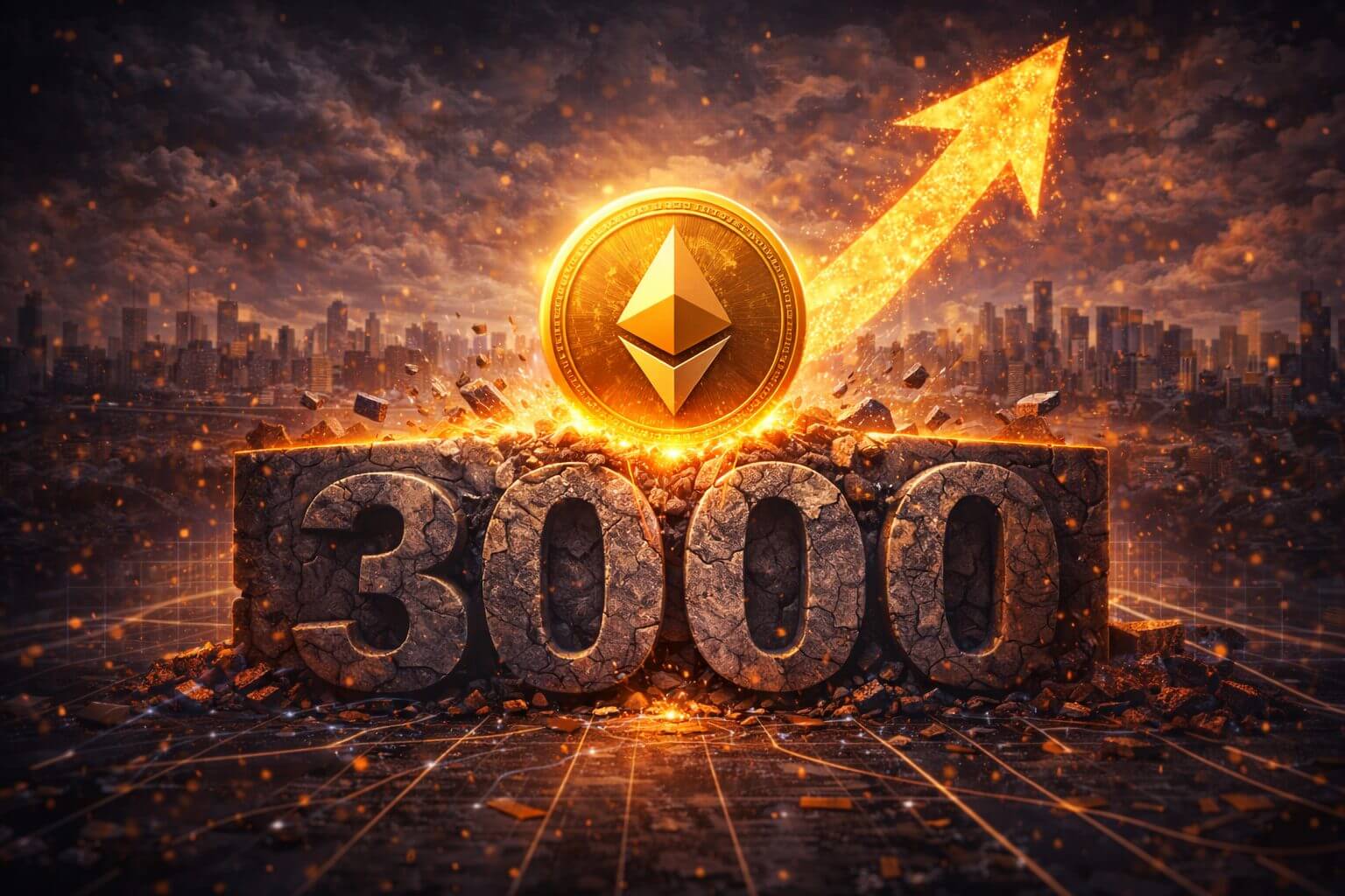 Ethereum breekt door $3.000, maar houdt het stand?