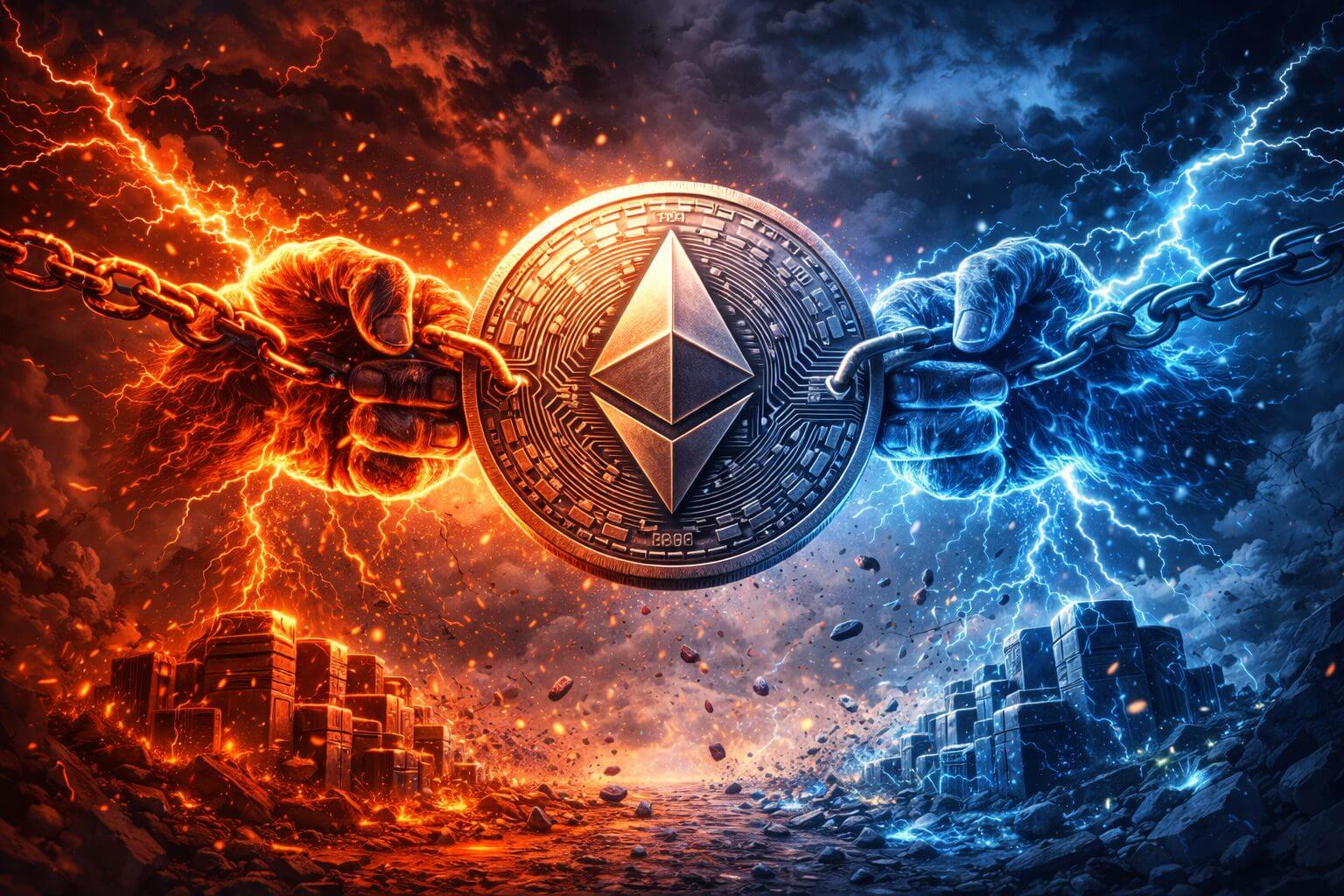 Ethereum nadert $3K met miljarden aan shorts en longs op het spel