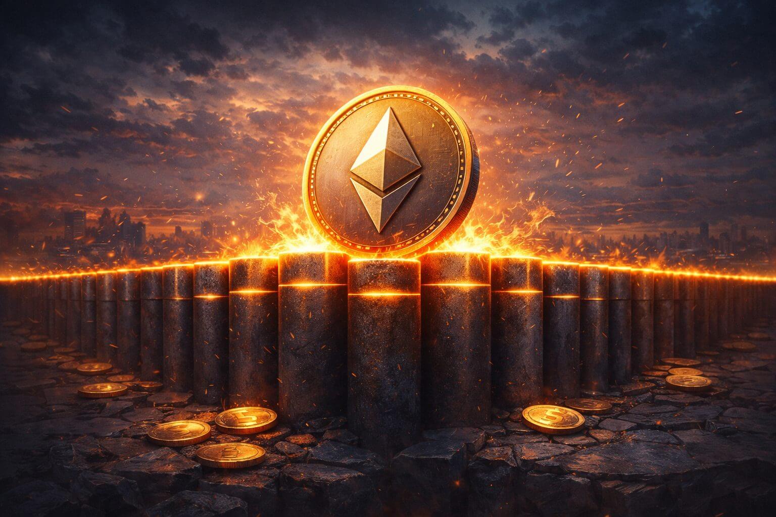 Ethereum beweegt rond $3.100 na flinke stijging