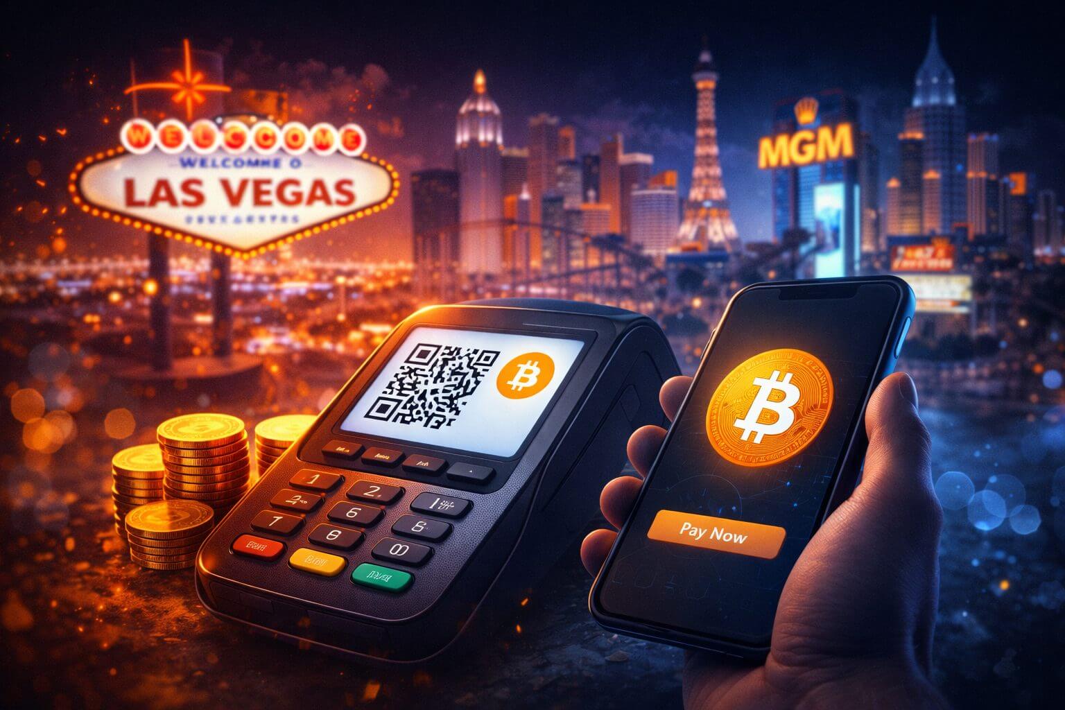 Steeds meer winkels in Las Vegas accepteren Bitcoin