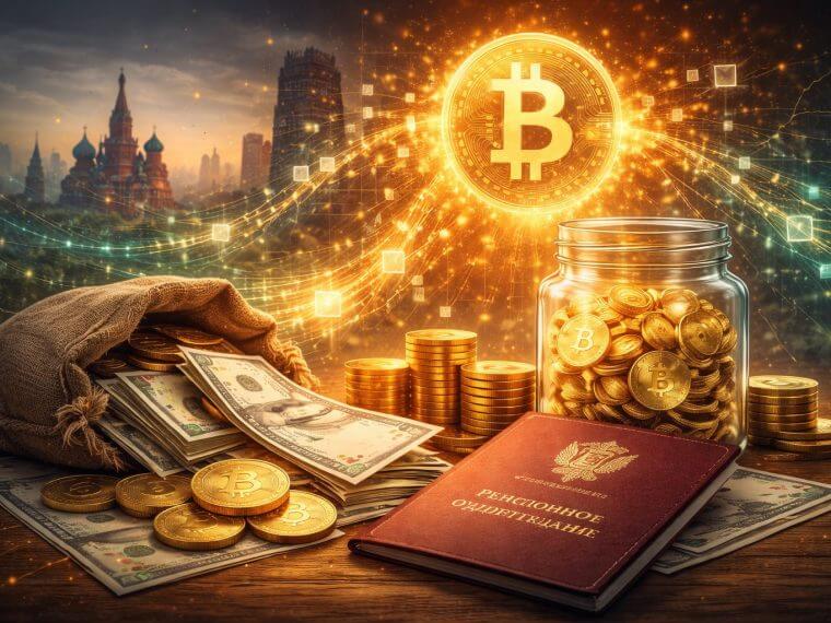 Russen vragen massaal of pensioen in crypto kan worden uitbetaald