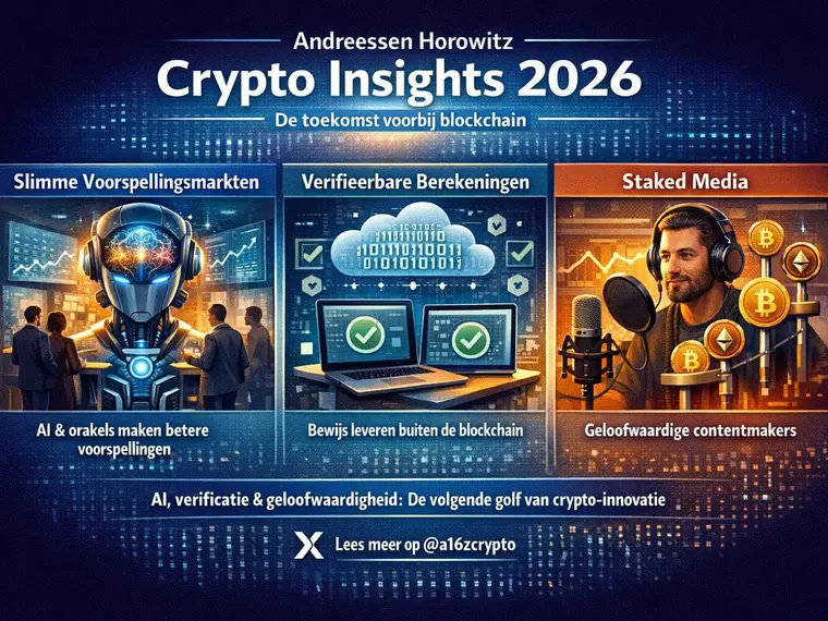 AI, staked media en zk tech vormen de toekomst volgens a16z