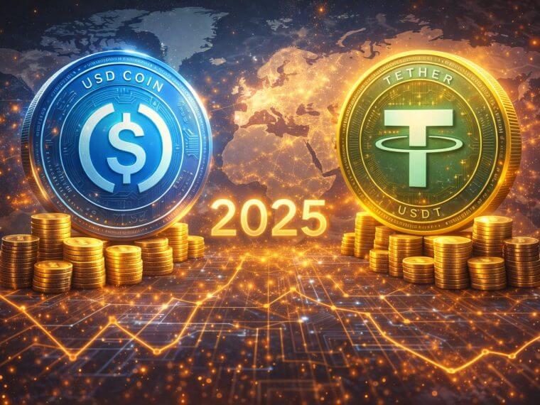 Stablecoin transacties stijgen naar $33 biljoen in 2025