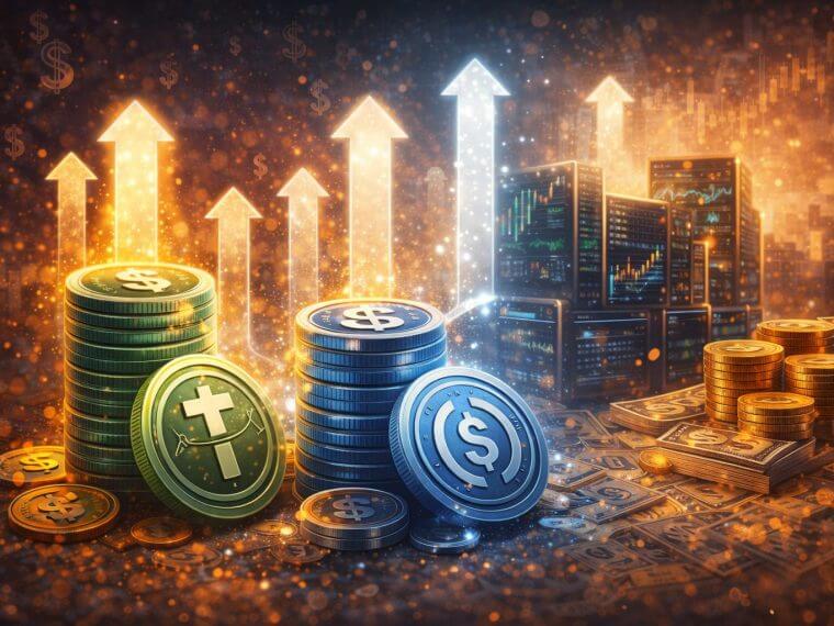 stablecoin inflows ethereum2026