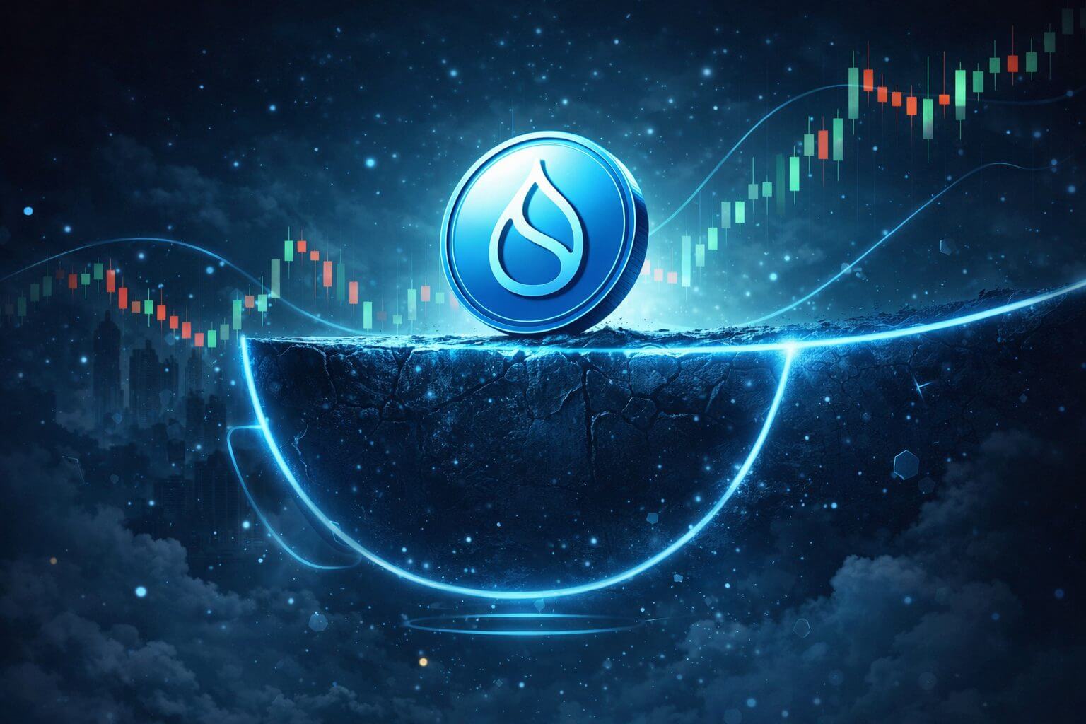 Sui houdt sterk stand tijdens correctie: cruciale steun op $1,70