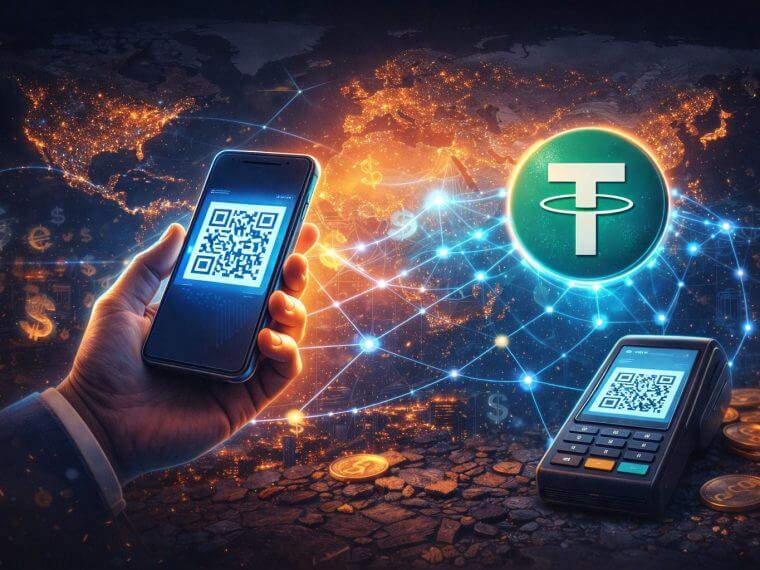 Nieuwe zet van Tether: investering in realtime QR code betalingen