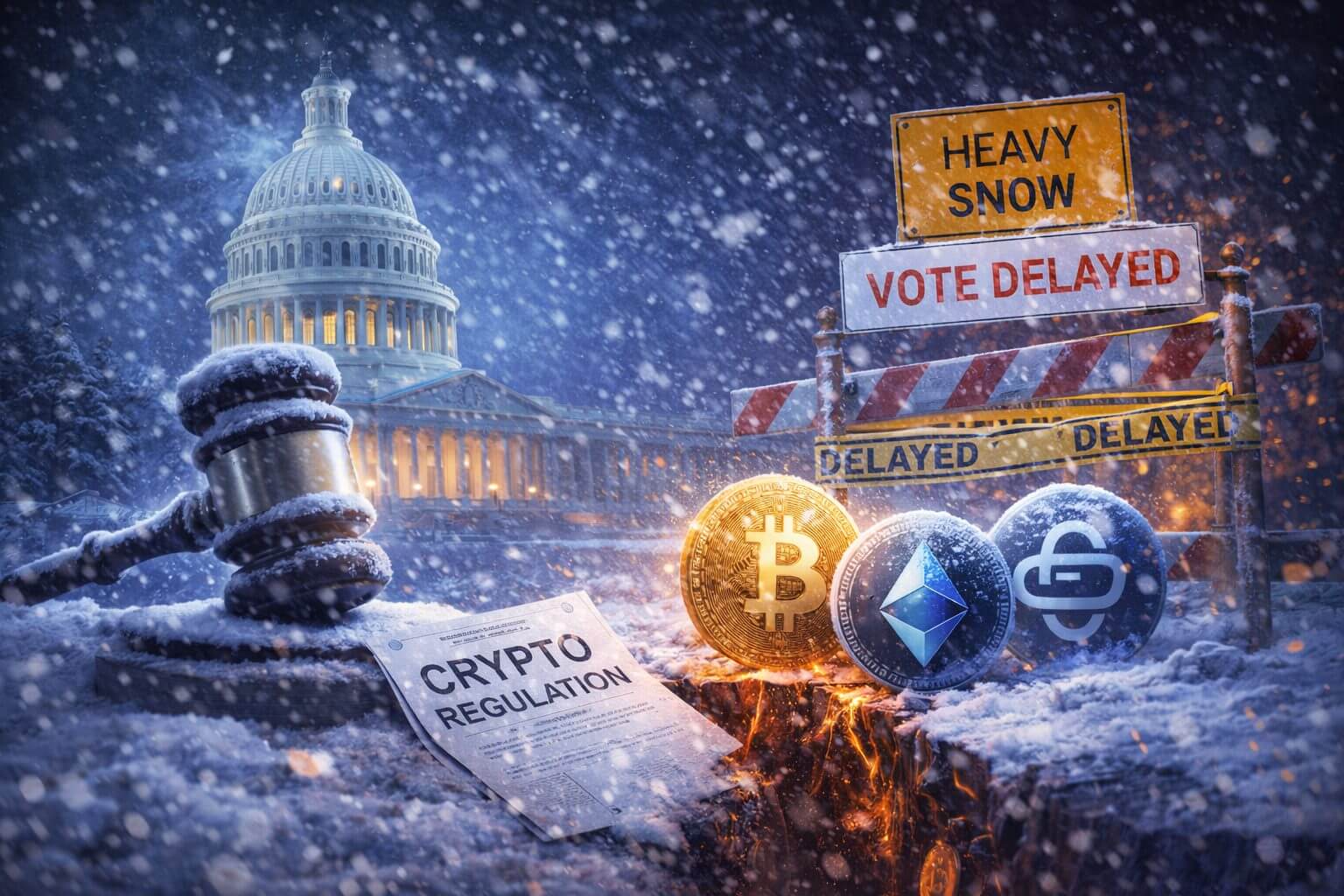 VS: crypto stemming onzeker terwijl politici nieuwe regels indienen