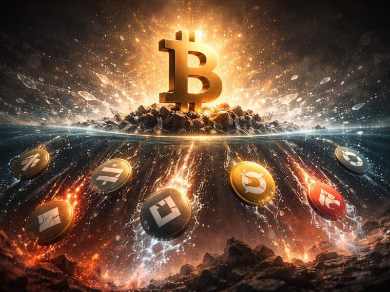 Bitcoin koers blijft stabiel terwijl altcoins terrein verliezen