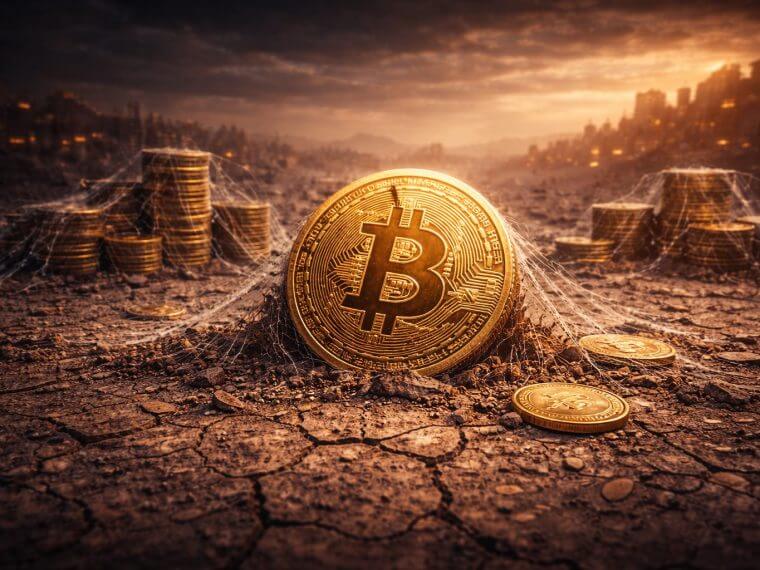 Bitcoin zakt verder nu verkoopdruk aanhoudt en nieuw geld uitblijft