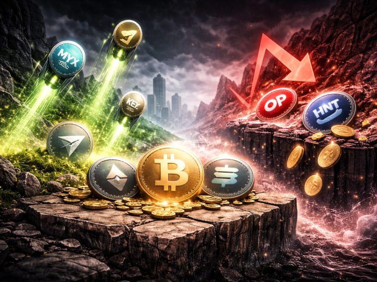 MYX schiet 78% omhoog en Bitcoin stabiel boven $67.000