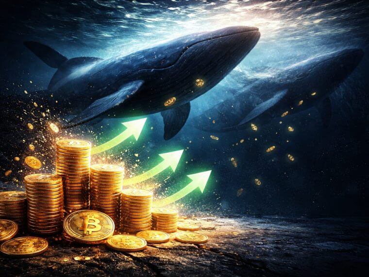 Kleine Bitcoin beleggers kopen door terwijl whales juist verkopen