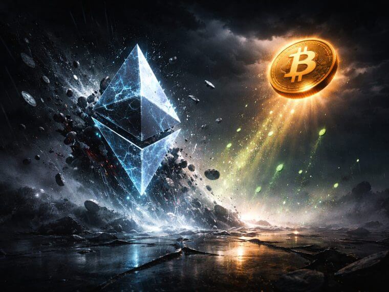 Solana koers onder $100 en Ethereum zwaar geraakt