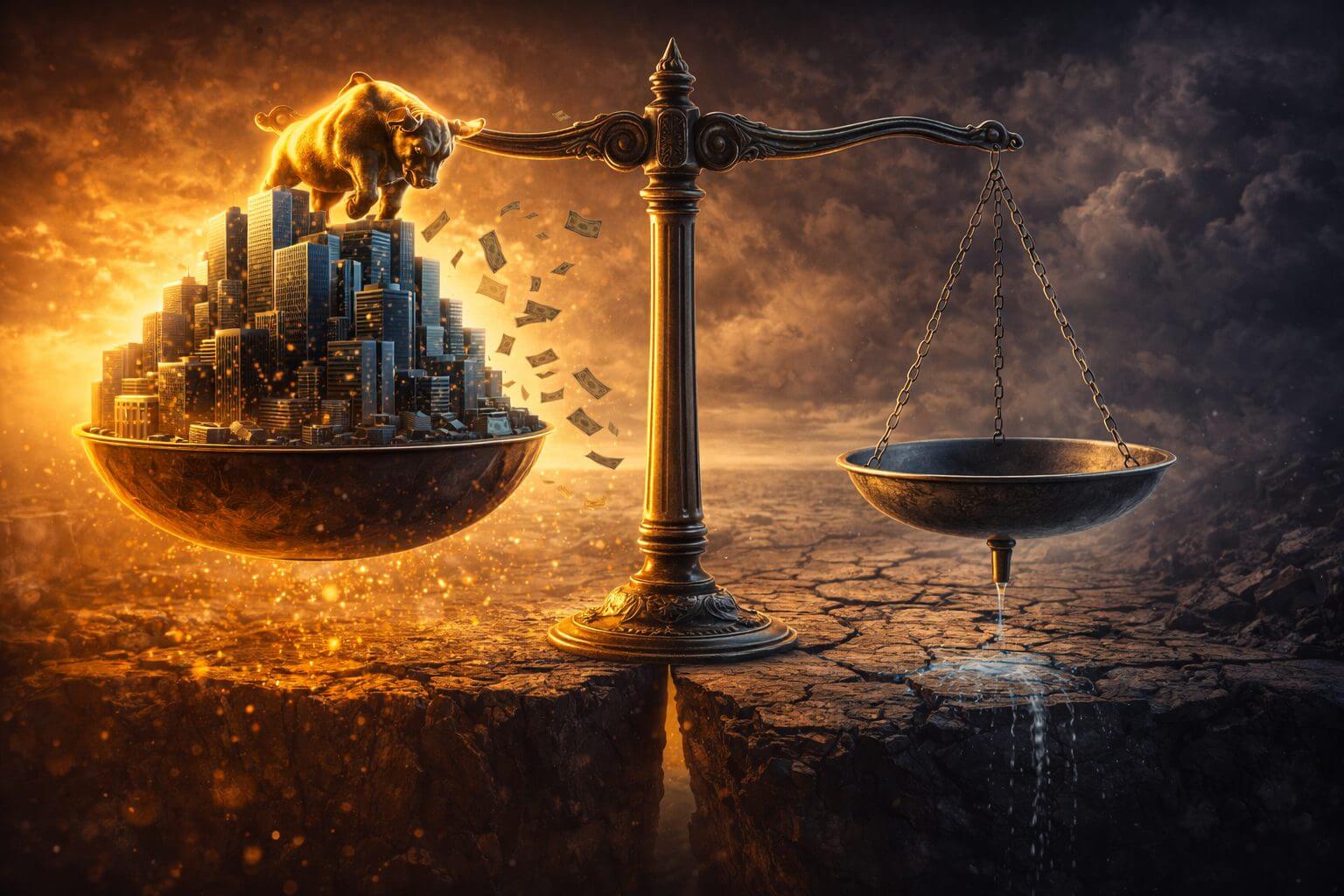 Dreigt correctie nu aandelen sneller stijgen dan geldgroei?