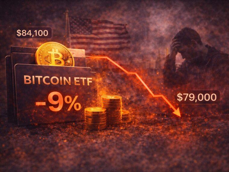 bitcoin etf losses february 2026