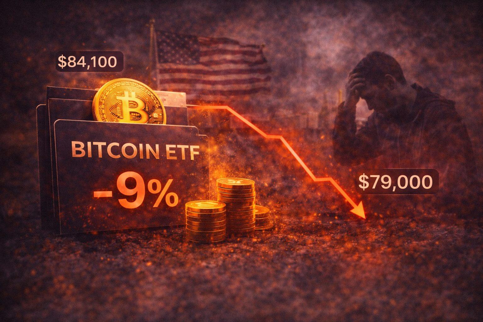 Bitcoin ETF kopers zitten op verlies: vertrouwen zakt weg