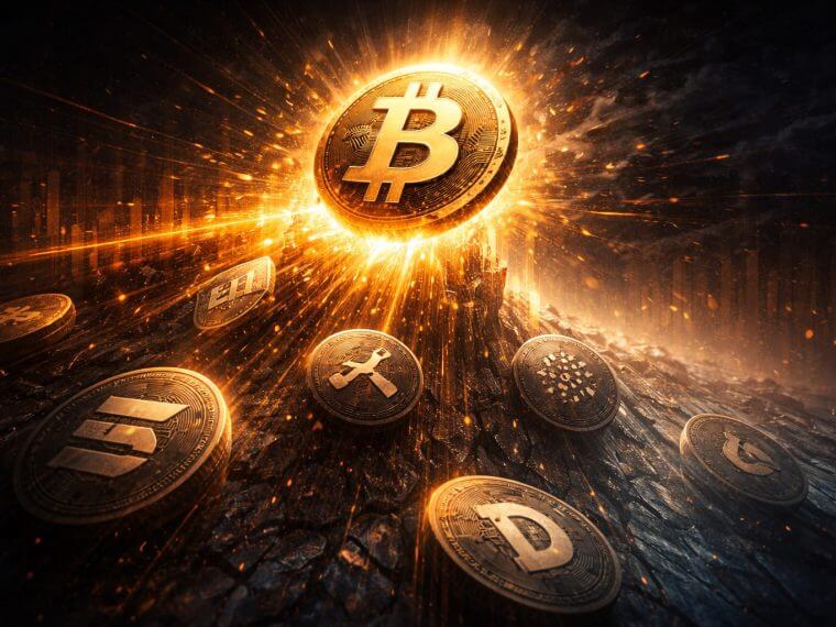 Altcoins blijven achter: slechts 9 munten presteren beter dan BTC