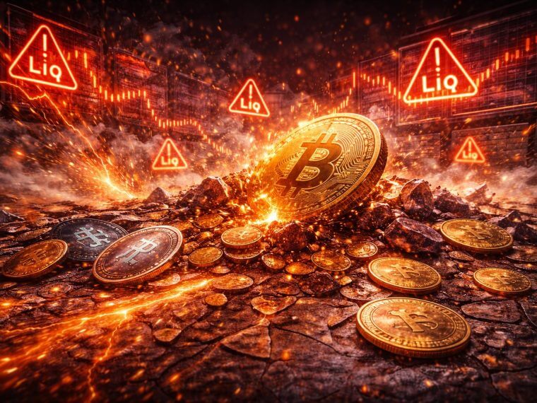 Grootste crypto liquidatie sinds oktober: $2,56 miljard weggevaagd
