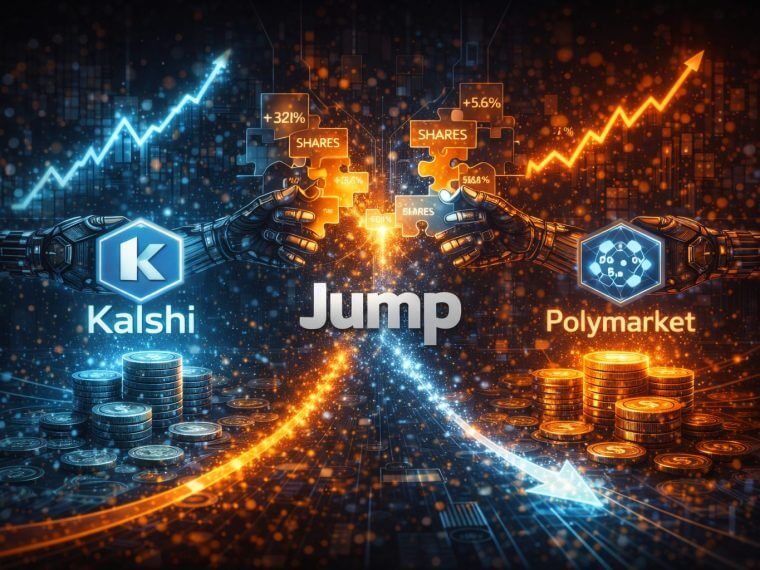Jump Trading pakt belang in Kalshi en Polymarket