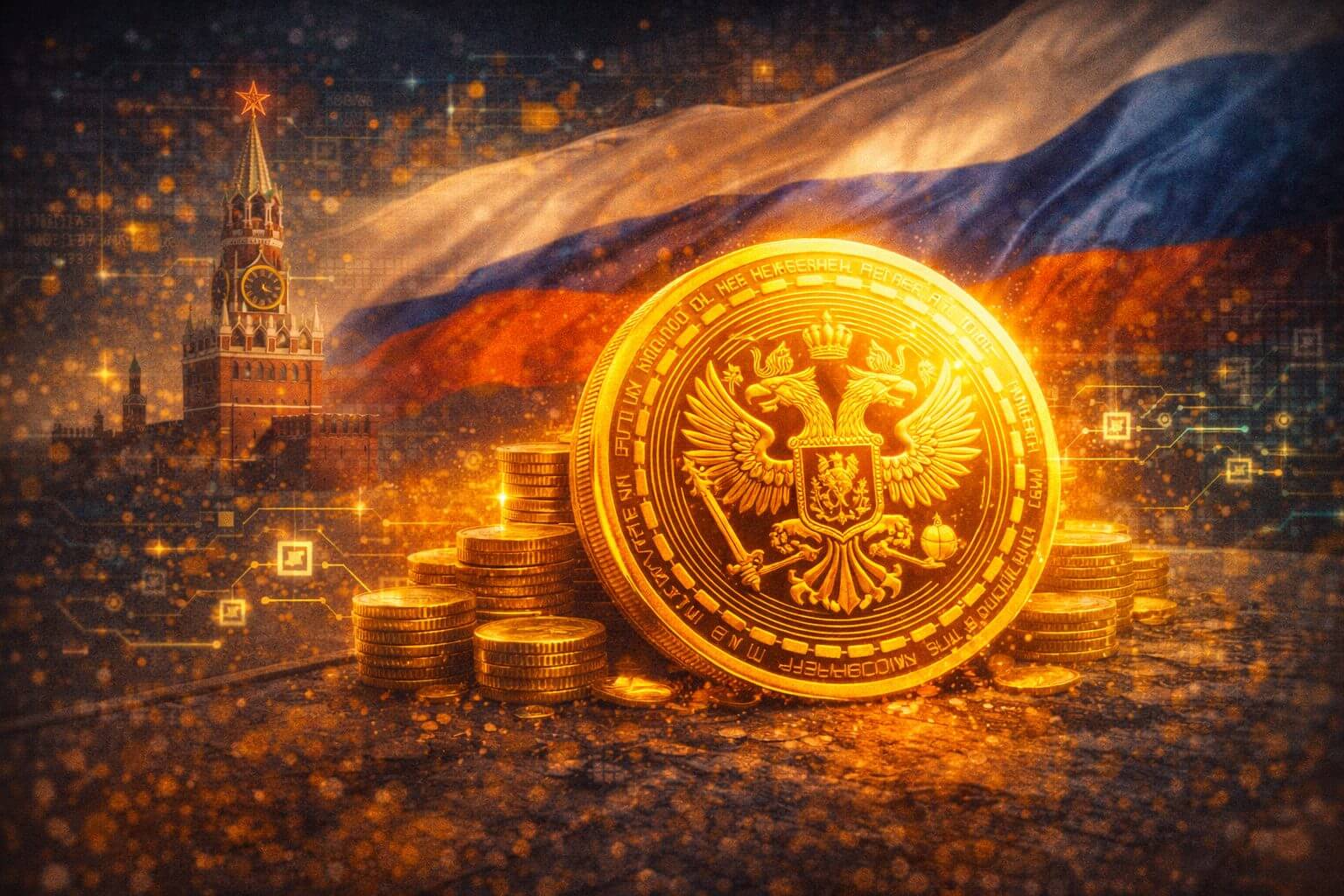 Russische centrale bank onderzoekt eigen stablecoin in 2026