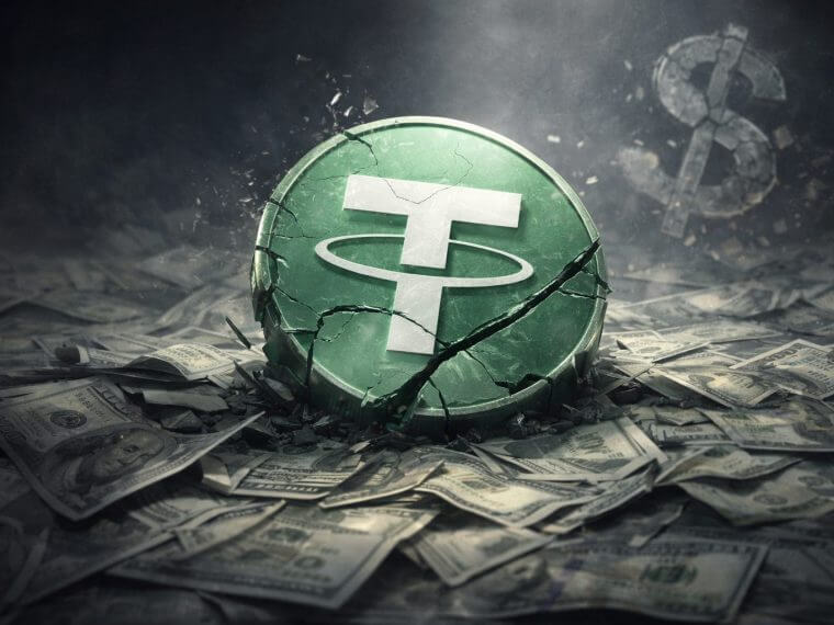 tether fundraising scaled back