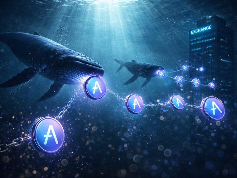 Whales kopen Aave tijdens 37% koerscorrectie