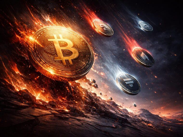 Bitcoin koers zakt onder $69,000 terwijl cryptomarkt opnieuw terrein verliest