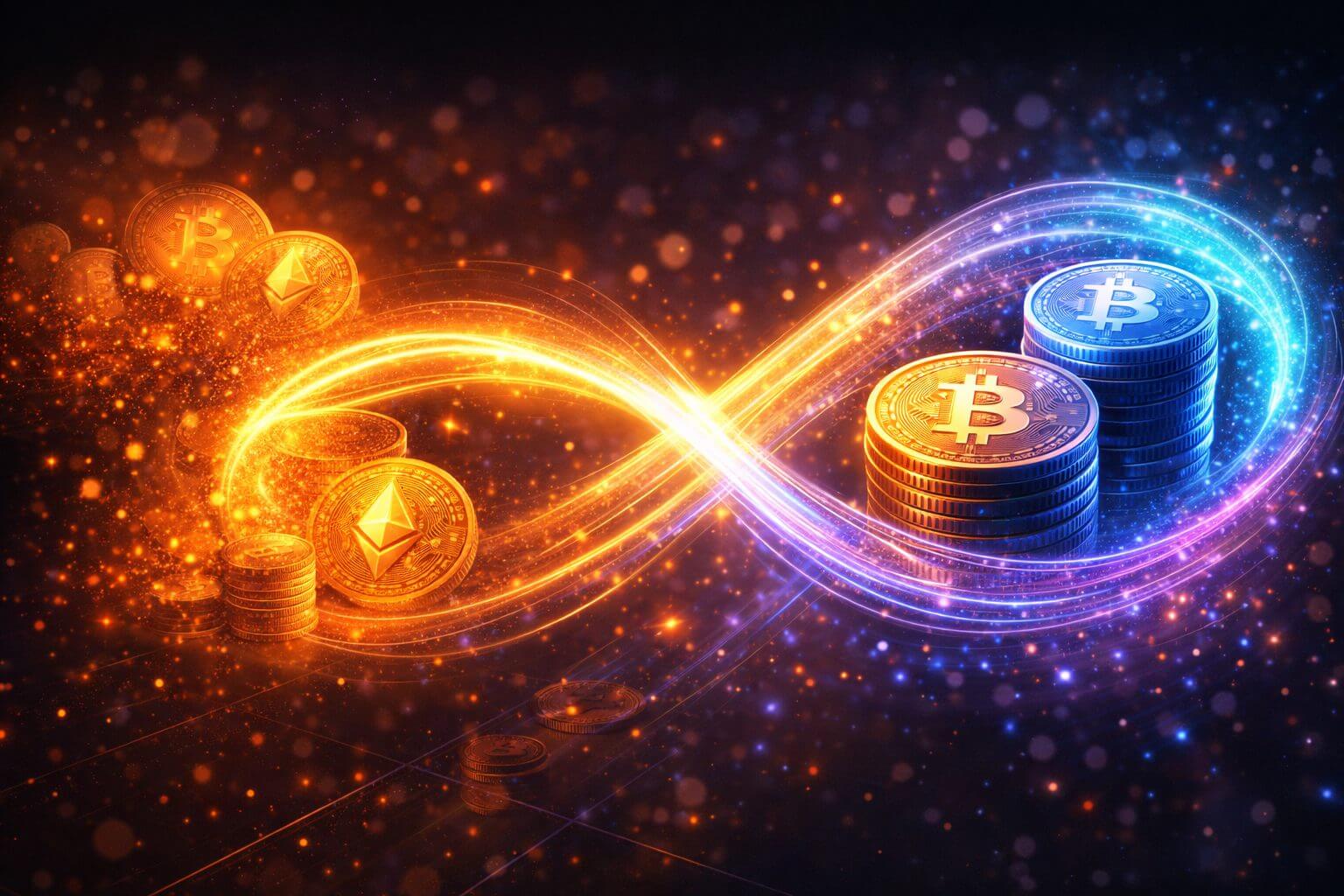 Perpetual futures volume explodeert bij grote exchanges