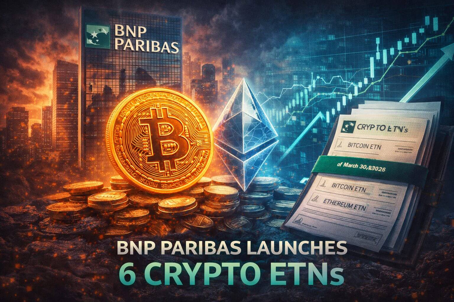 Grote Europese bank opent deur naar Bitcoin en Ethereum