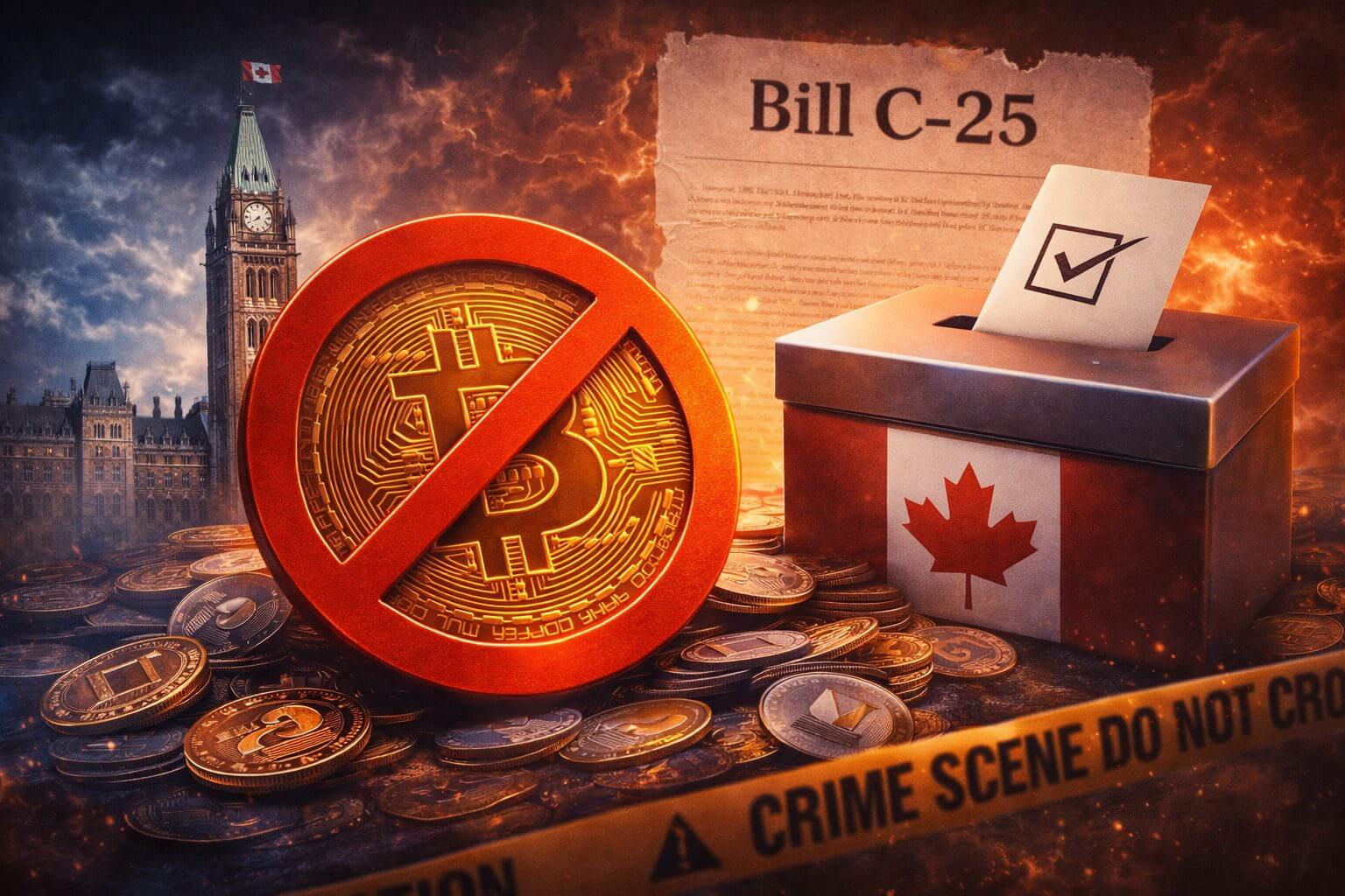 Canada wil crypto donaties in politiek volledig verbieden