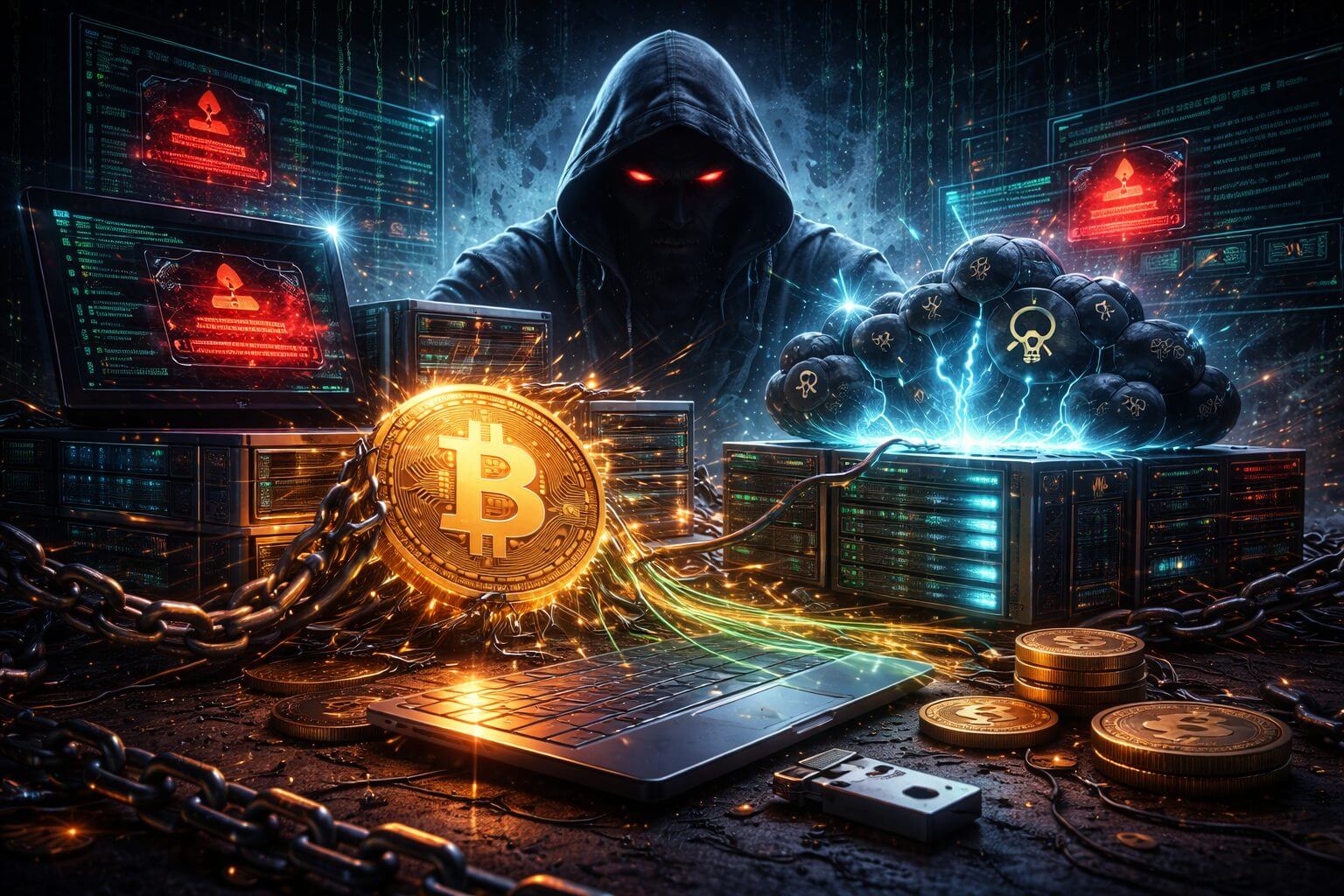 Nieuwe hackcampagne richt zich op volledige crypto supply chain