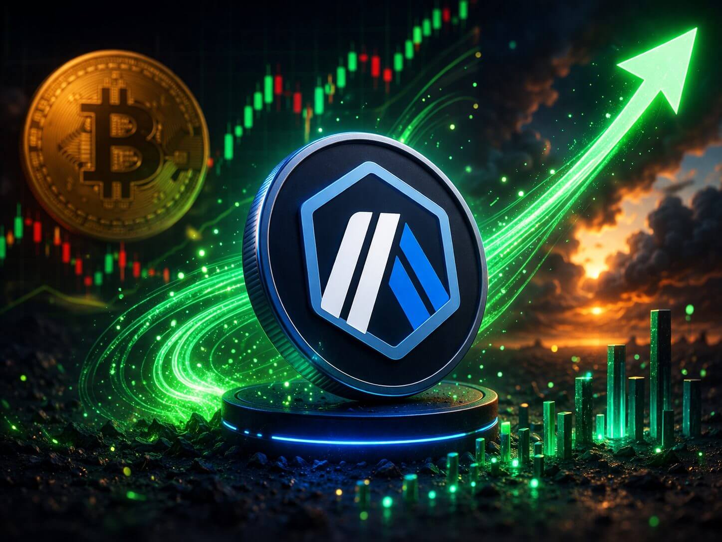 Arbitrum stijgt en analist verwacht sterke rally voor altcoins