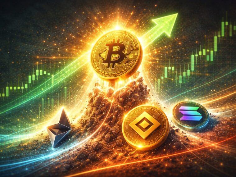 Bitcoin koers breekt boven $77K en altcoins schieten omhoog