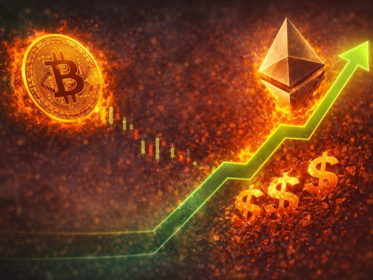 Bitcoin koers schiet omhoog naar $74K door short squeeze