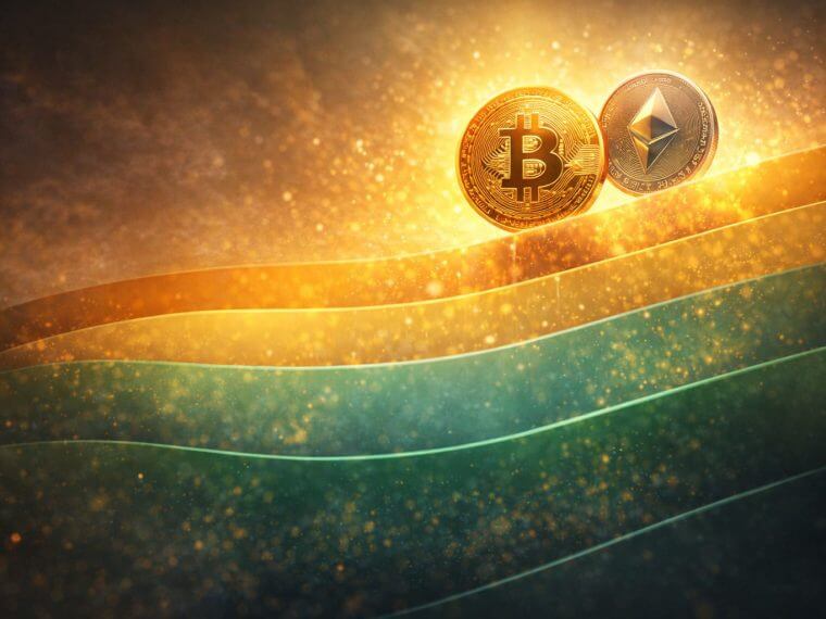 Bitcoin koers stijgt richting $73K terwijl liquidaties laag blijven