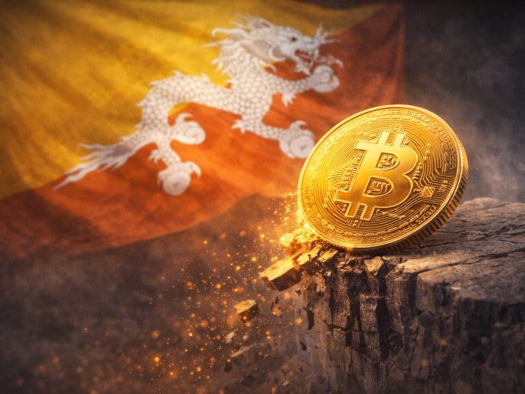 bhutan bitcoin selloff falling reserves