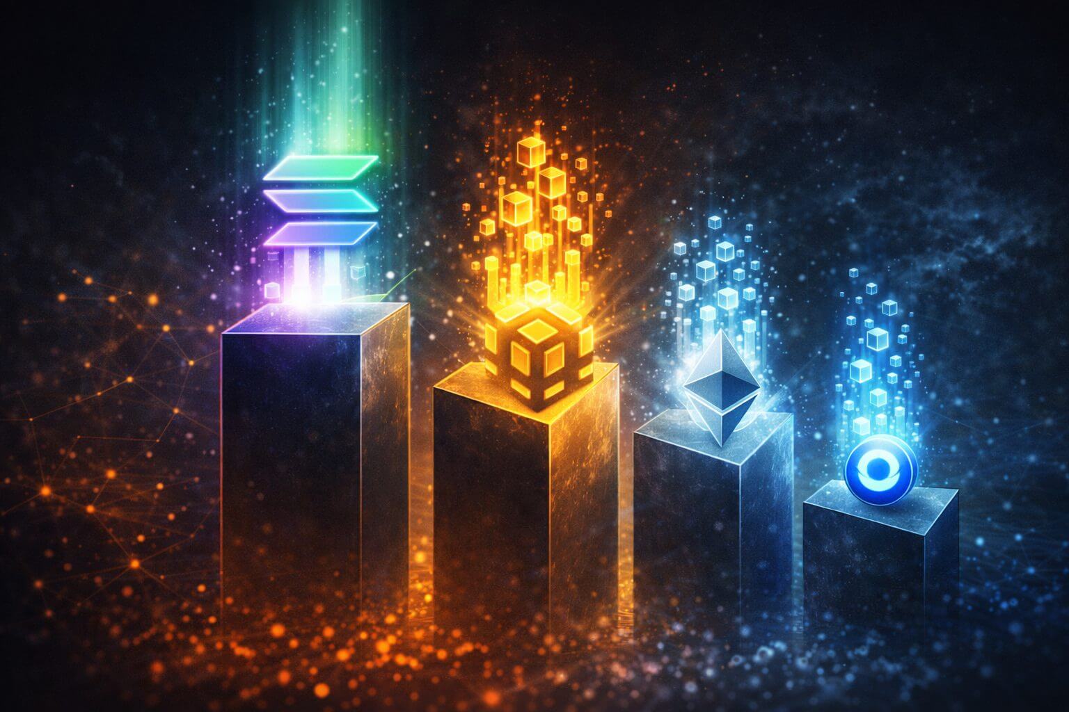 Solana domineert groei van crypto ecosystemen in Q1 2026