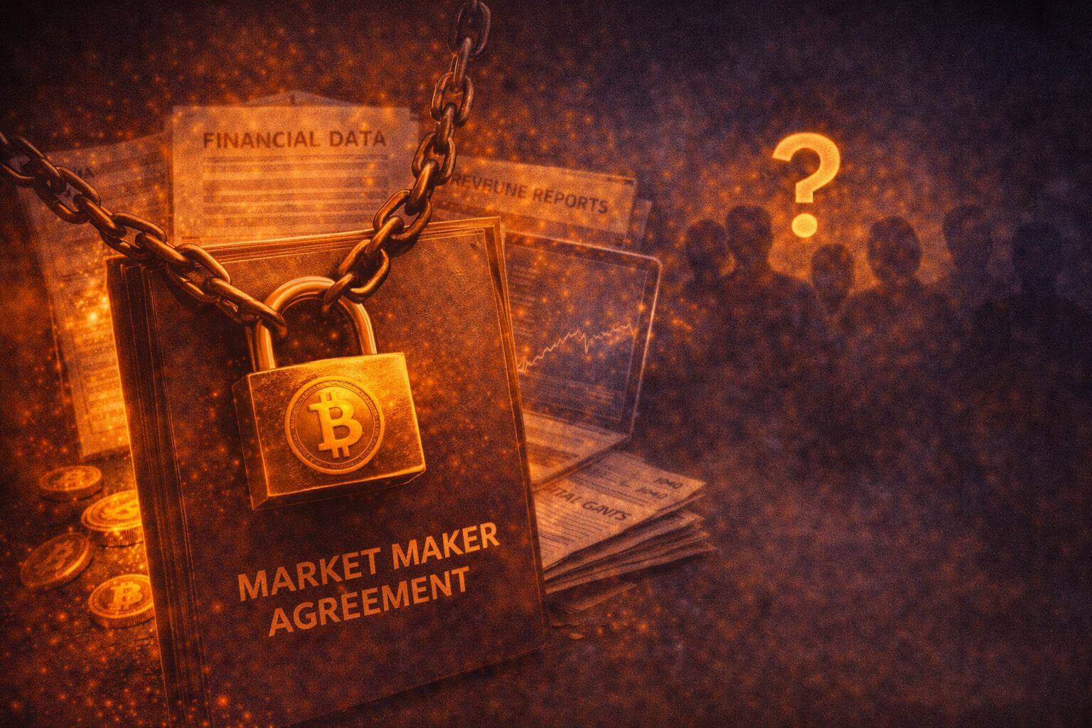 Minder dan 1% van crypto projecten onthult market maker deals