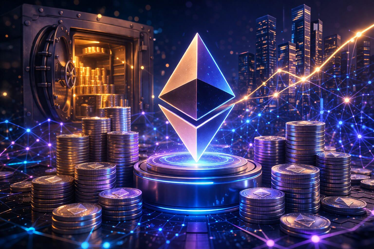 Bitmine vergroot ETH holdings naar 4,8 miljoen tokens