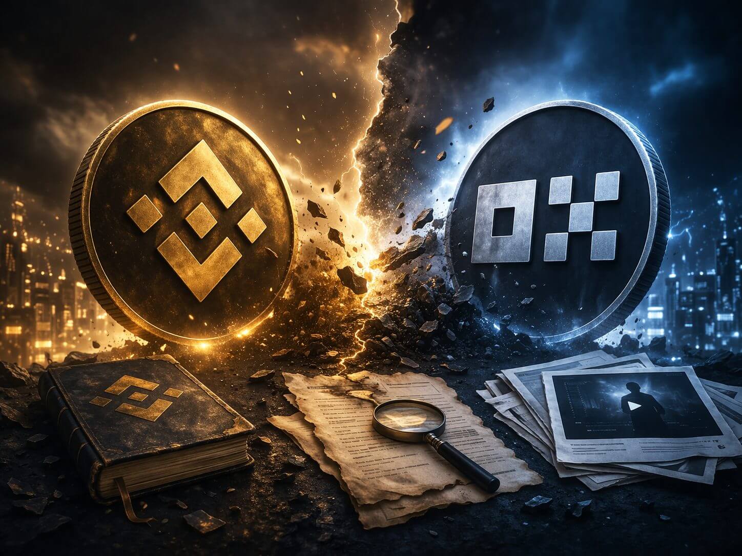 Nieuwe rel in crypto: CZ en OKX oprichter botsen na boekrelease