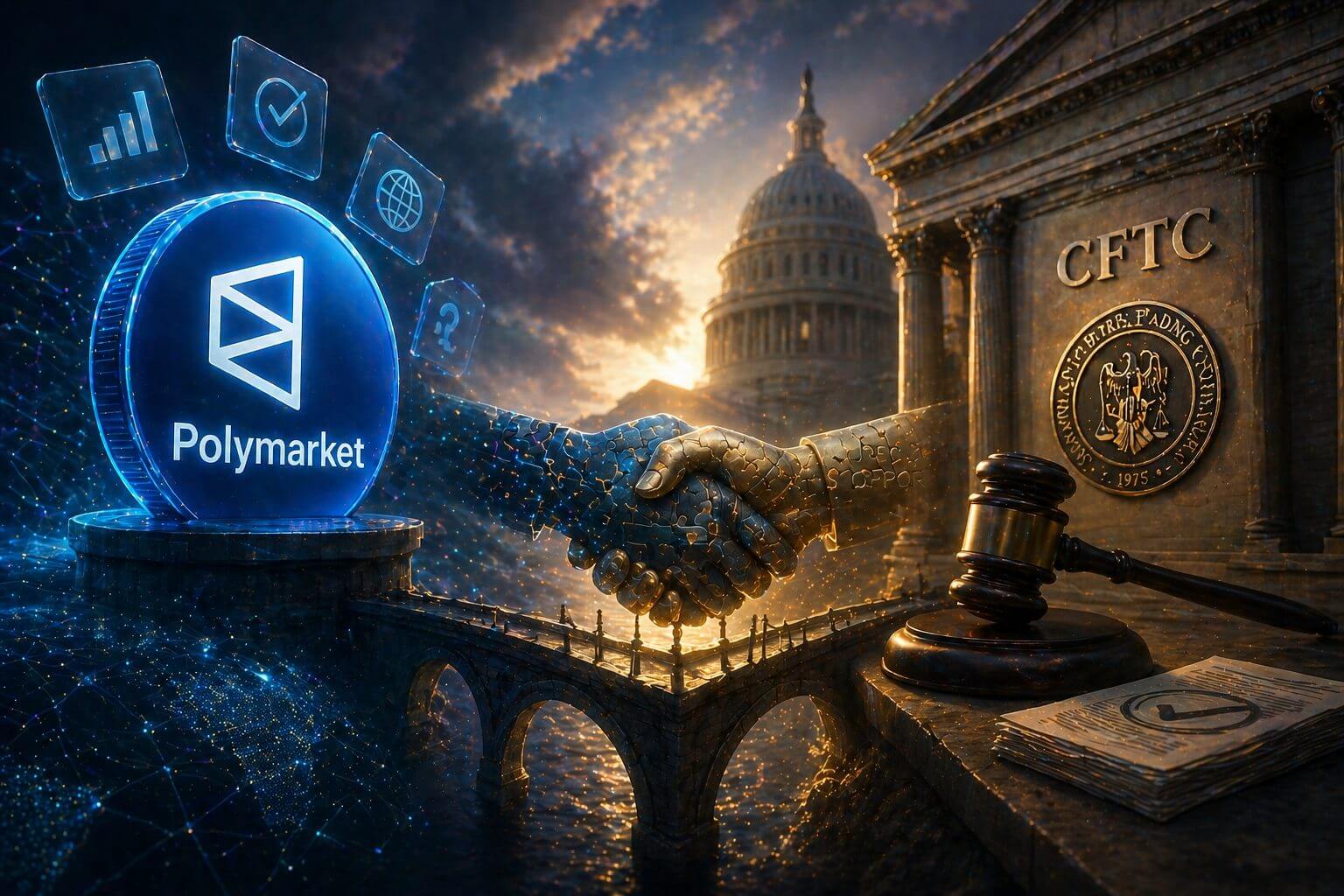 Polymarket mikt op Amerikaanse comeback via CFTC